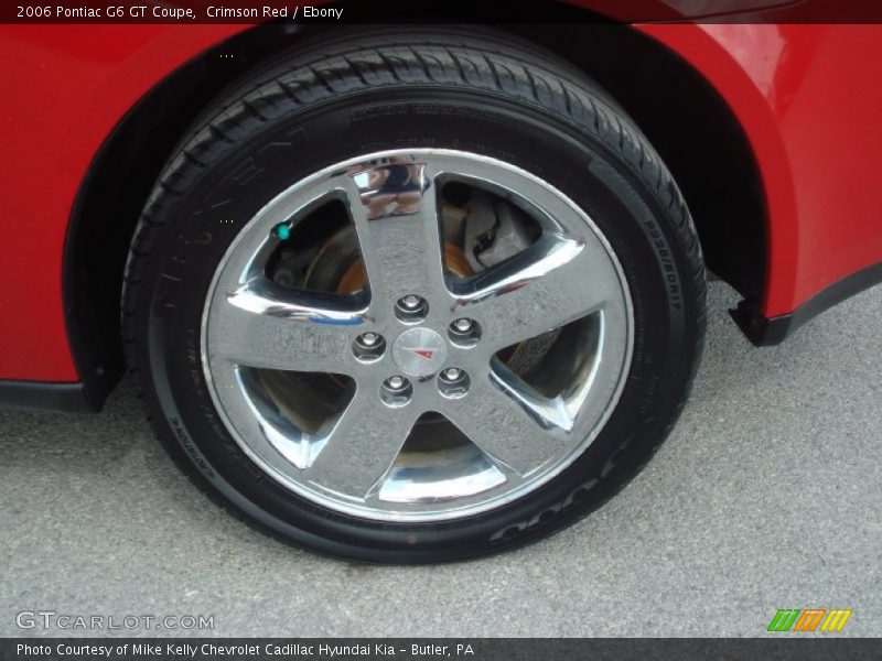 Crimson Red / Ebony 2006 Pontiac G6 GT Coupe