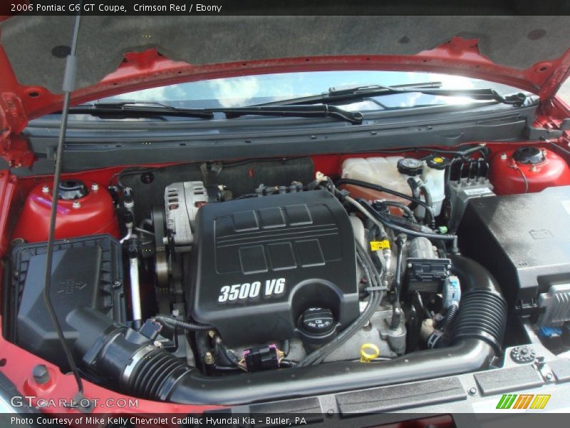 Crimson Red / Ebony 2006 Pontiac G6 GT Coupe