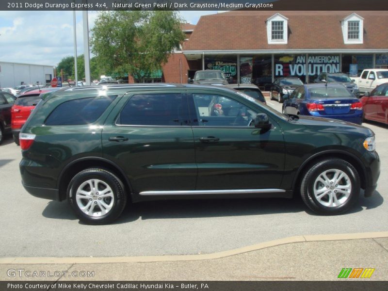 Natural Green Pearl / Dark Graystone/Medium Graystone 2011 Dodge Durango Express 4x4