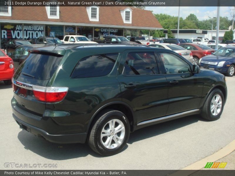 Natural Green Pearl / Dark Graystone/Medium Graystone 2011 Dodge Durango Express 4x4