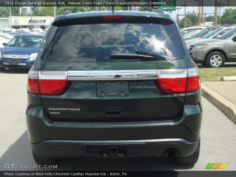 Natural Green Pearl / Dark Graystone/Medium Graystone 2011 Dodge Durango Express 4x4
