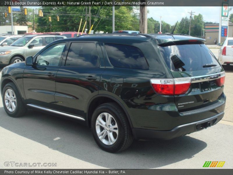 Natural Green Pearl / Dark Graystone/Medium Graystone 2011 Dodge Durango Express 4x4
