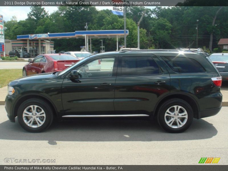 Natural Green Pearl / Dark Graystone/Medium Graystone 2011 Dodge Durango Express 4x4