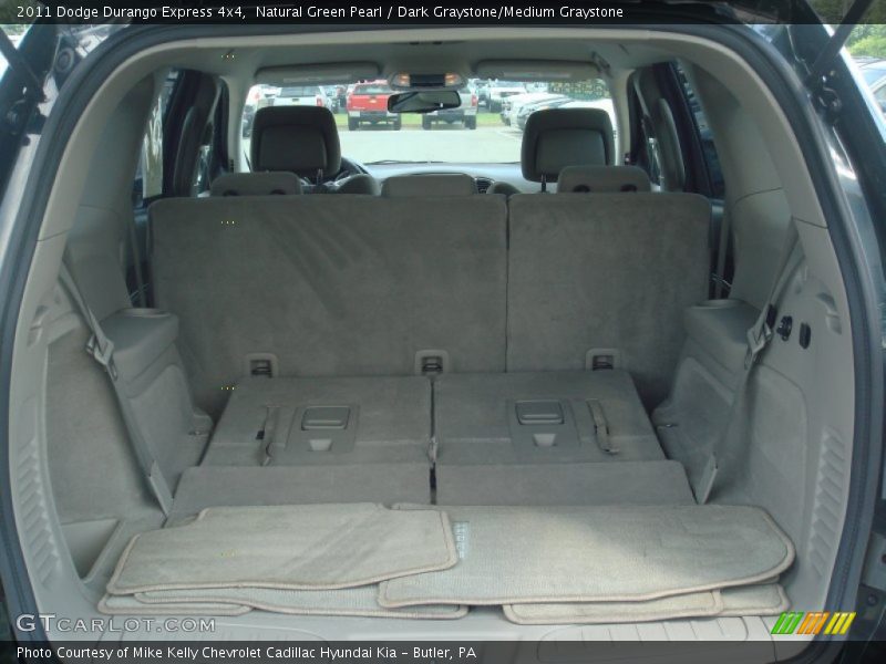 Natural Green Pearl / Dark Graystone/Medium Graystone 2011 Dodge Durango Express 4x4