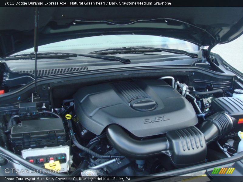 Natural Green Pearl / Dark Graystone/Medium Graystone 2011 Dodge Durango Express 4x4