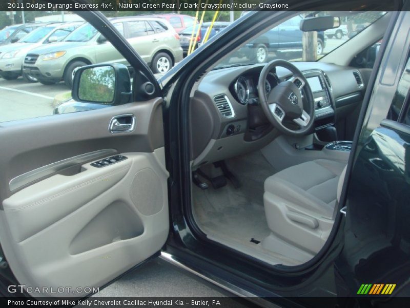 Natural Green Pearl / Dark Graystone/Medium Graystone 2011 Dodge Durango Express 4x4