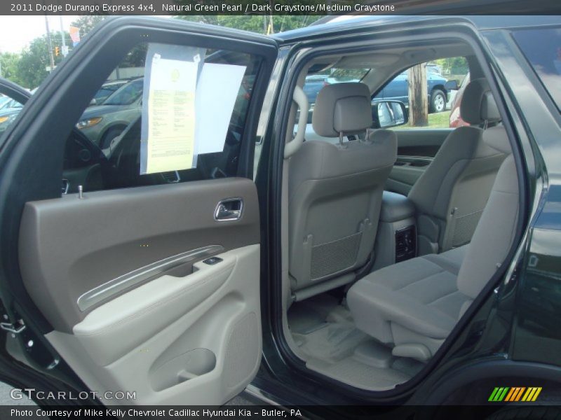 Natural Green Pearl / Dark Graystone/Medium Graystone 2011 Dodge Durango Express 4x4