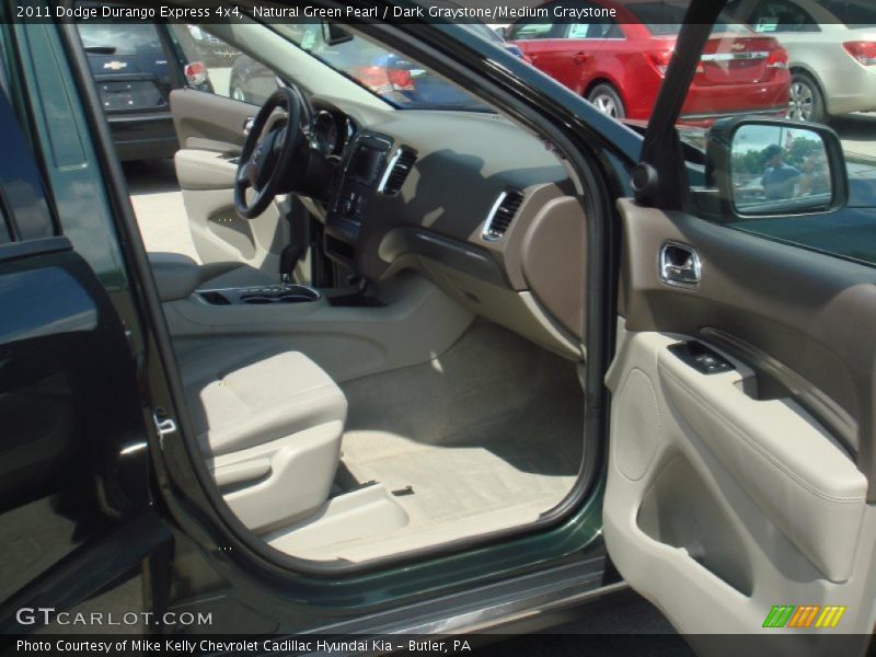 Natural Green Pearl / Dark Graystone/Medium Graystone 2011 Dodge Durango Express 4x4