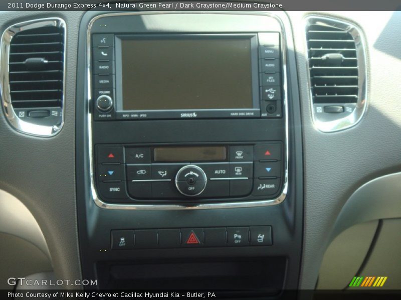 Natural Green Pearl / Dark Graystone/Medium Graystone 2011 Dodge Durango Express 4x4
