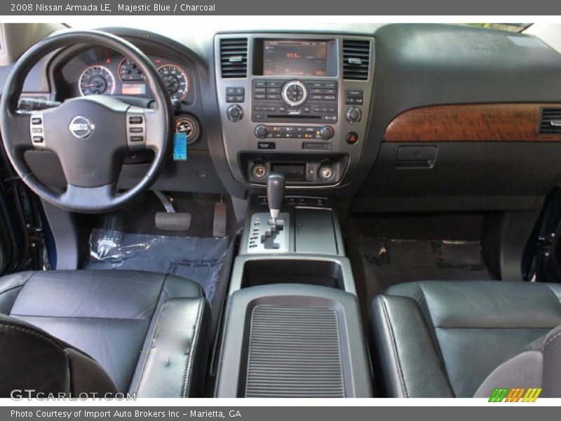Majestic Blue / Charcoal 2008 Nissan Armada LE