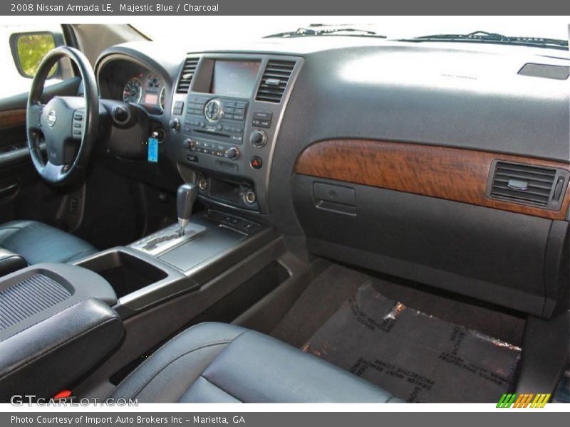 Majestic Blue / Charcoal 2008 Nissan Armada LE