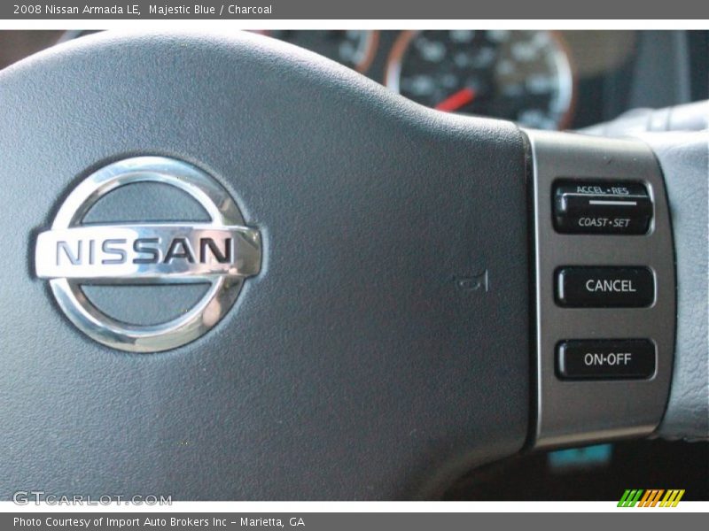 Majestic Blue / Charcoal 2008 Nissan Armada LE