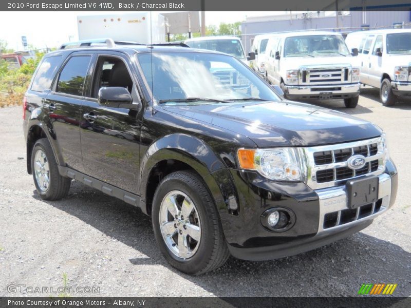 Black / Charcoal Black 2010 Ford Escape Limited V6 4WD