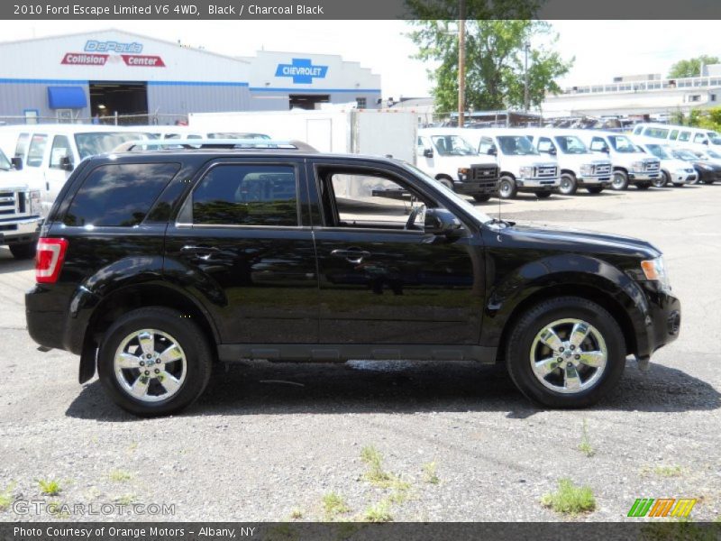 Black / Charcoal Black 2010 Ford Escape Limited V6 4WD