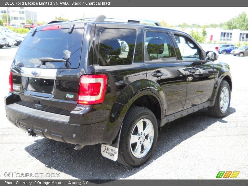 Black / Charcoal Black 2010 Ford Escape Limited V6 4WD