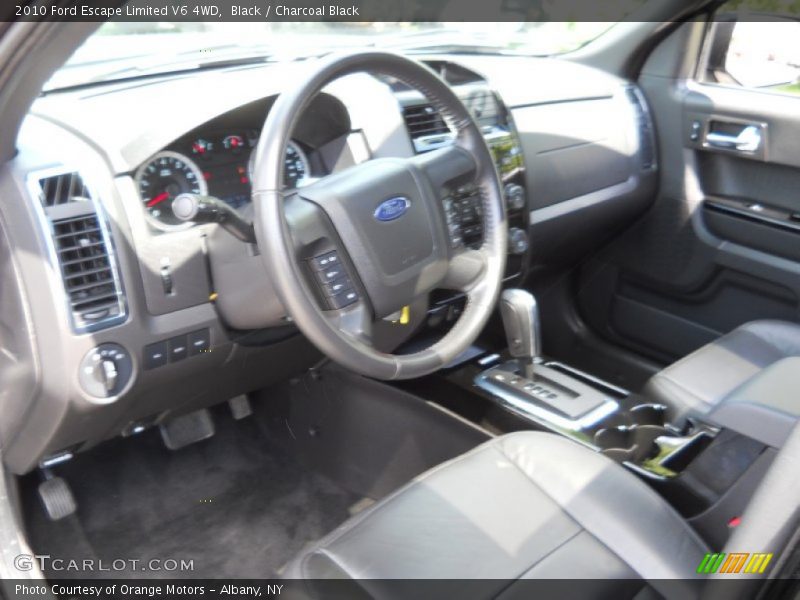 Black / Charcoal Black 2010 Ford Escape Limited V6 4WD