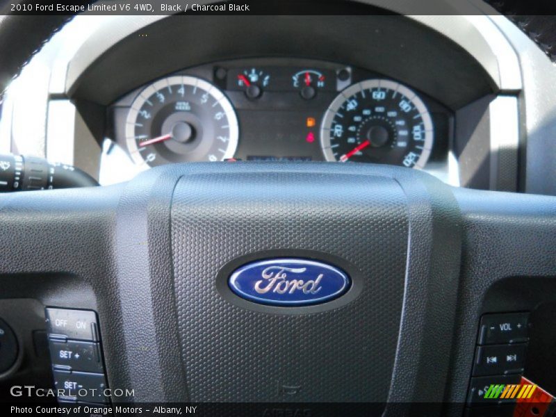 Black / Charcoal Black 2010 Ford Escape Limited V6 4WD