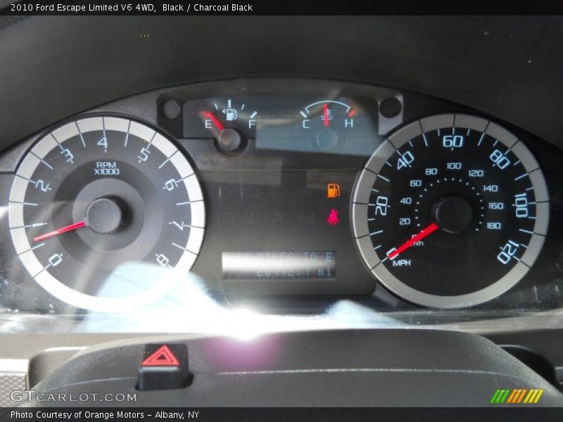 Black / Charcoal Black 2010 Ford Escape Limited V6 4WD