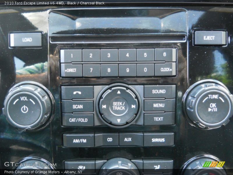 Black / Charcoal Black 2010 Ford Escape Limited V6 4WD