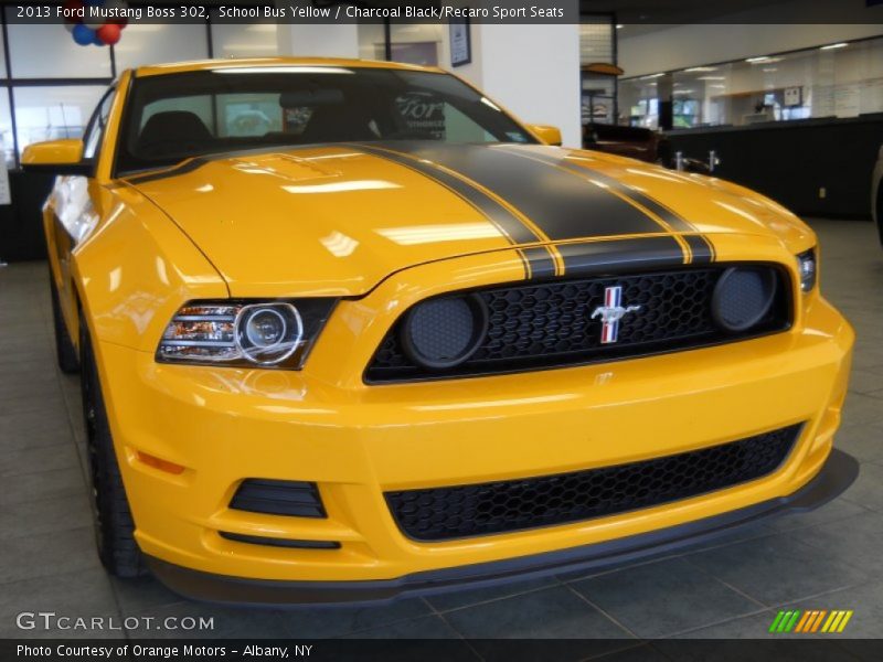  2013 Mustang Boss 302 School Bus Yellow