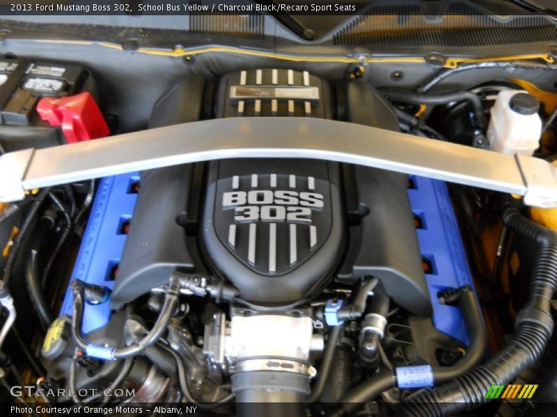 2013 Mustang Boss 302 Engine - 5.0 Liter 302 Hi-Po DOHC 32-Valve Ti-VCT V8