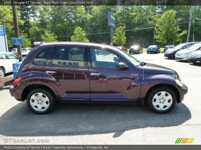 Dark Plum Pearl / Dark Slate Gray 2005 Chrysler PT Cruiser