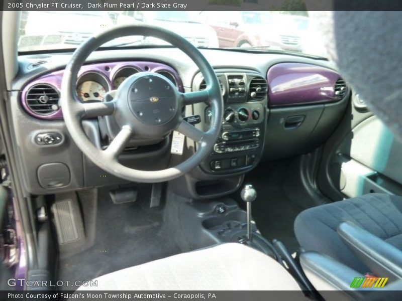 Dark Plum Pearl / Dark Slate Gray 2005 Chrysler PT Cruiser