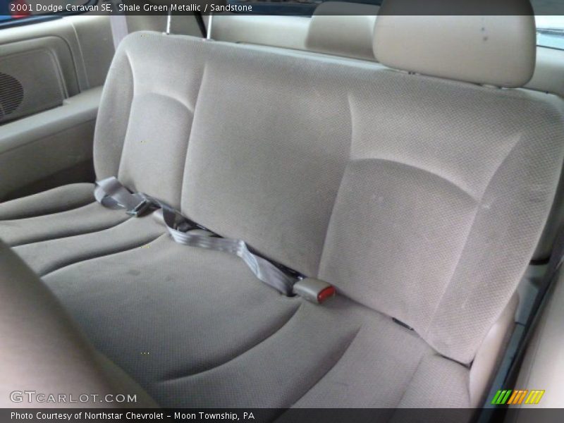 Shale Green Metallic / Sandstone 2001 Dodge Caravan SE