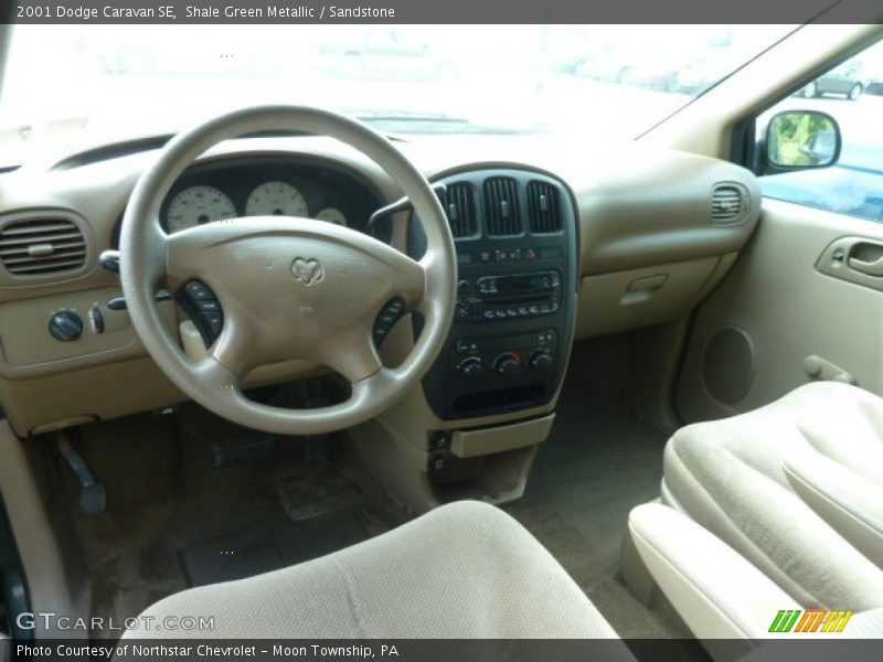 Sandstone Interior - 2001 Caravan SE 