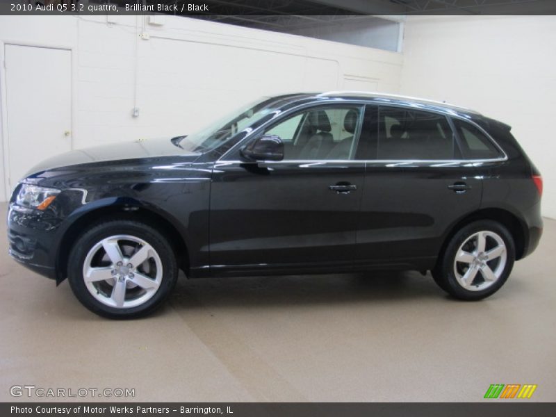 Brilliant Black / Black 2010 Audi Q5 3.2 quattro