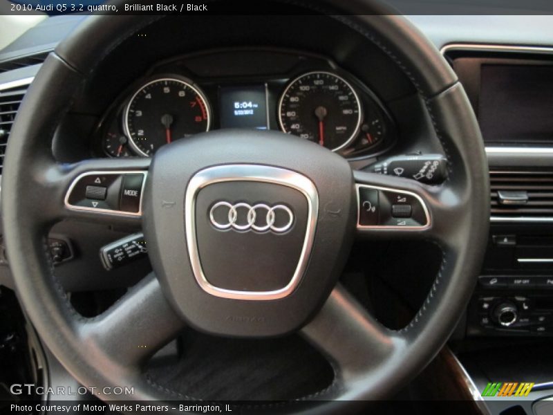 Brilliant Black / Black 2010 Audi Q5 3.2 quattro