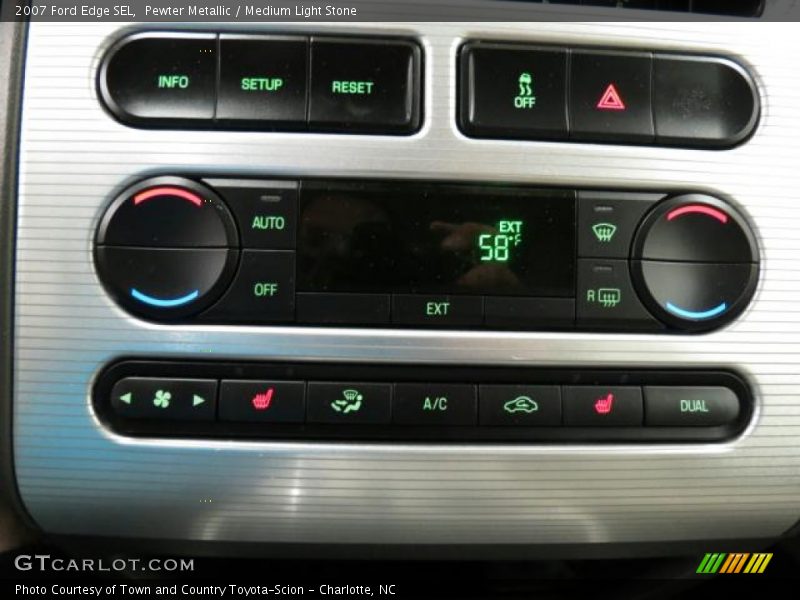 Pewter Metallic / Medium Light Stone 2007 Ford Edge SEL