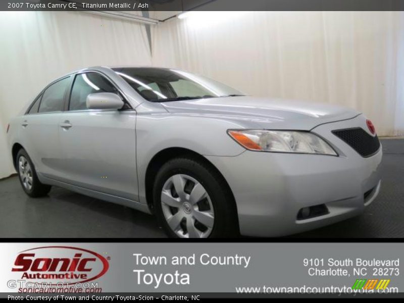 Titanium Metallic / Ash 2007 Toyota Camry CE