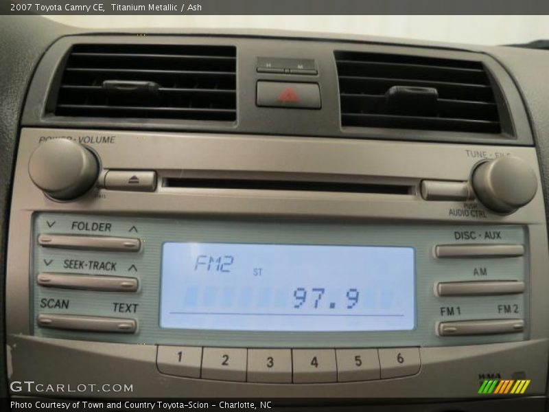 Titanium Metallic / Ash 2007 Toyota Camry CE