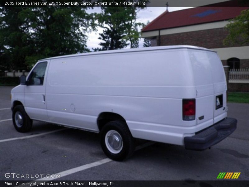 Oxford White / Medium Flint 2005 Ford E Series Van E350 Super Duty Cargo