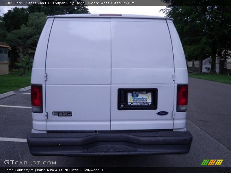 Oxford White / Medium Flint 2005 Ford E Series Van E350 Super Duty Cargo