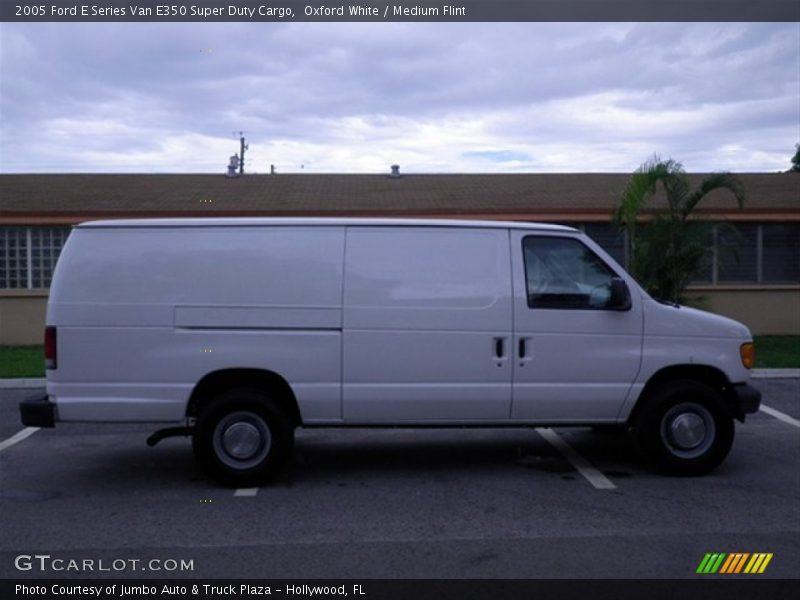 Oxford White / Medium Flint 2005 Ford E Series Van E350 Super Duty Cargo