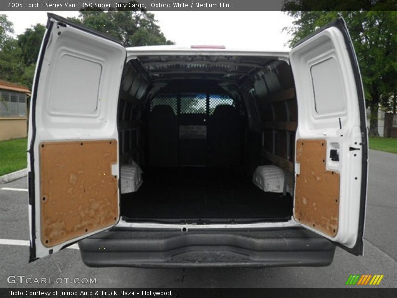 Oxford White / Medium Flint 2005 Ford E Series Van E350 Super Duty Cargo