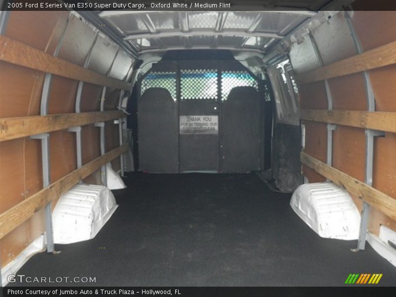 Oxford White / Medium Flint 2005 Ford E Series Van E350 Super Duty Cargo