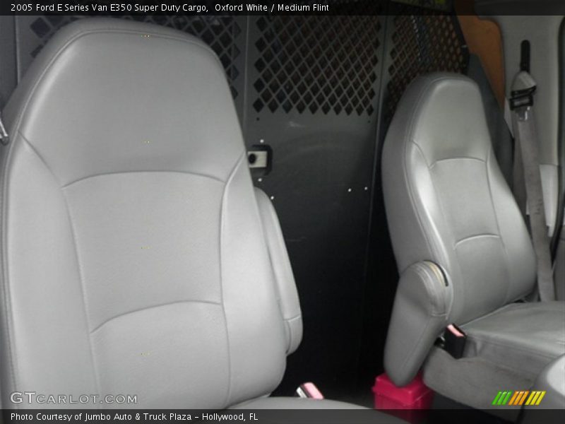 Oxford White / Medium Flint 2005 Ford E Series Van E350 Super Duty Cargo