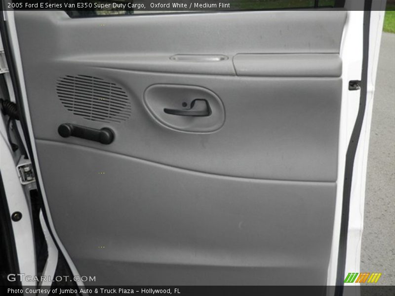 Oxford White / Medium Flint 2005 Ford E Series Van E350 Super Duty Cargo