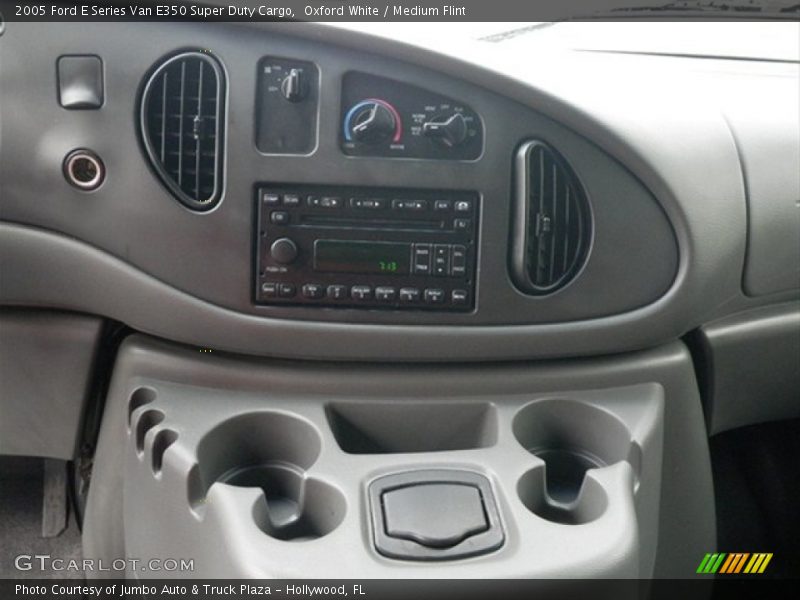 Oxford White / Medium Flint 2005 Ford E Series Van E350 Super Duty Cargo