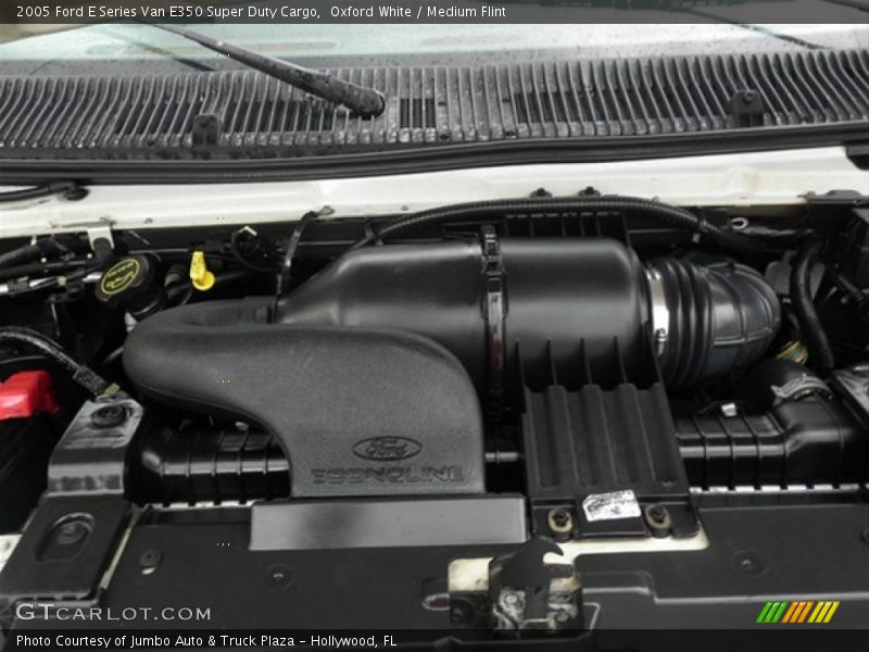 Oxford White / Medium Flint 2005 Ford E Series Van E350 Super Duty Cargo
