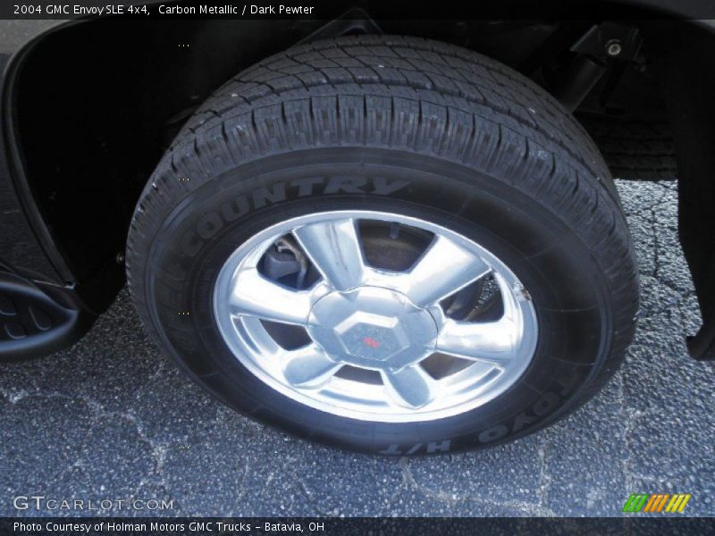 Carbon Metallic / Dark Pewter 2004 GMC Envoy SLE 4x4