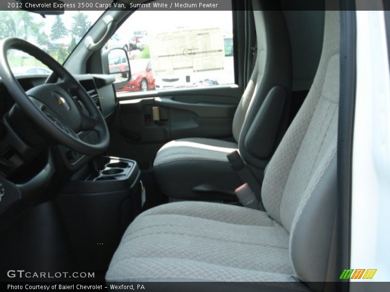 Summit White / Medium Pewter 2012 Chevrolet Express 3500 Cargo Van