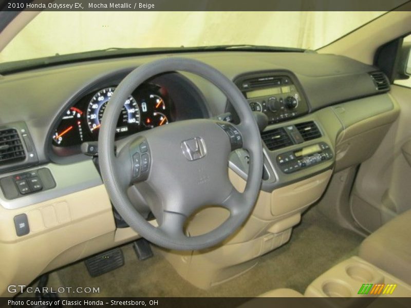 Mocha Metallic / Beige 2010 Honda Odyssey EX