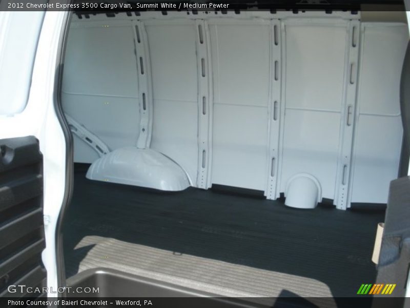 Summit White / Medium Pewter 2012 Chevrolet Express 3500 Cargo Van