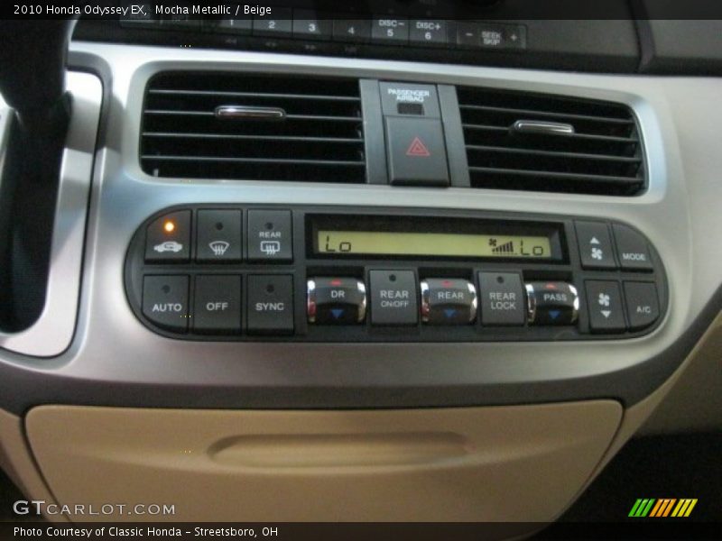 Mocha Metallic / Beige 2010 Honda Odyssey EX