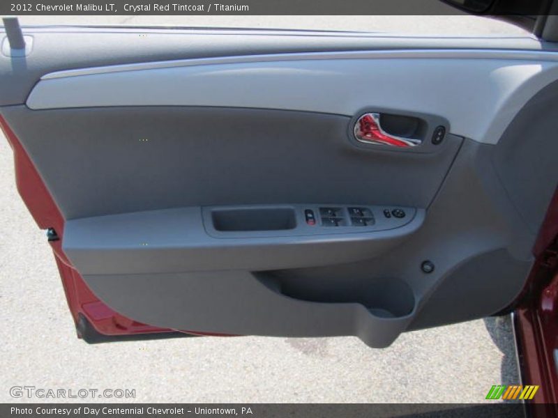 Crystal Red Tintcoat / Titanium 2012 Chevrolet Malibu LT