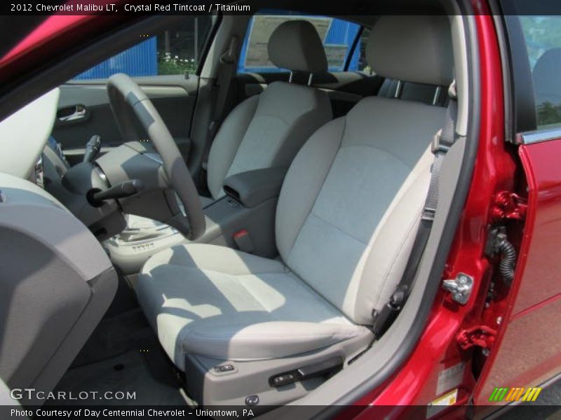 Crystal Red Tintcoat / Titanium 2012 Chevrolet Malibu LT